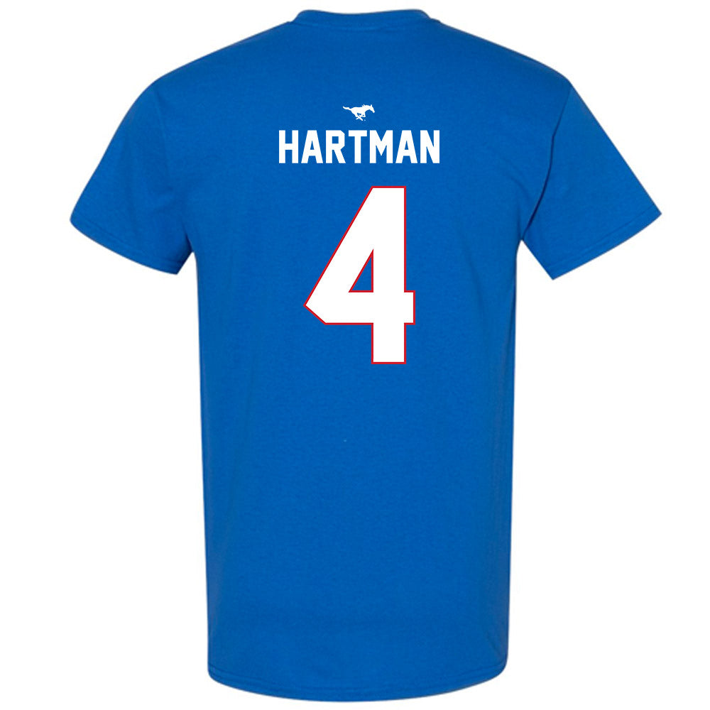 SMU - NCAA Women's Soccer : Hali Hartman - Replica Shersey T-Shirt-1