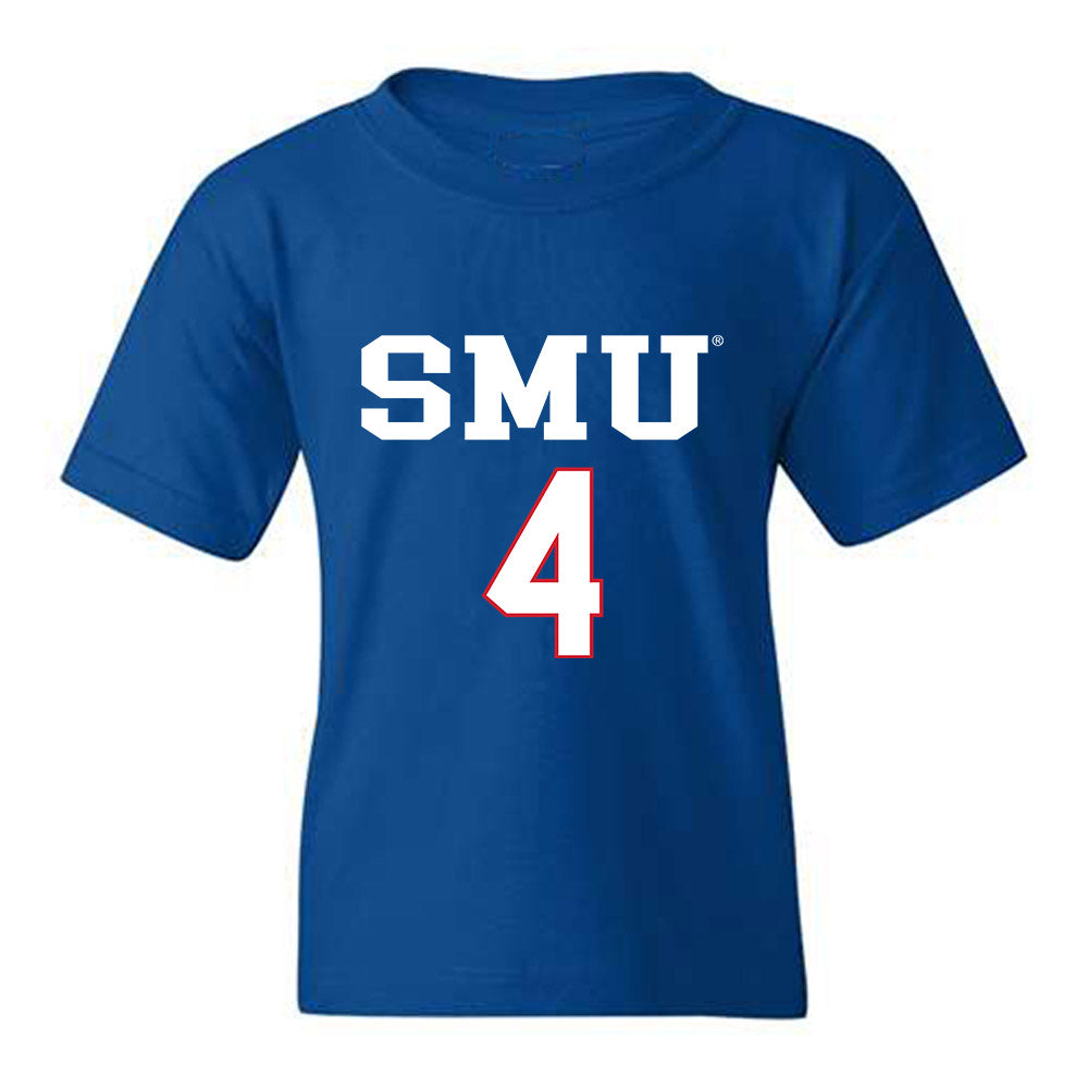 SMU - NCAA Women's Soccer : Hali Hartman - Replica Shersey Youth T-Shirt-0