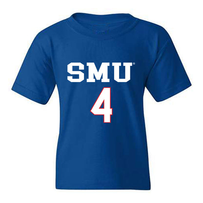 SMU - NCAA Women's Soccer : Hali Hartman - Replica Shersey Youth T-Shirt-0