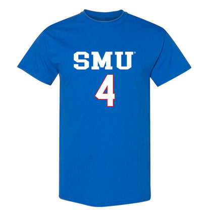 SMU - NCAA Women's Soccer : Hali Hartman - Replica Shersey T-Shirt-0