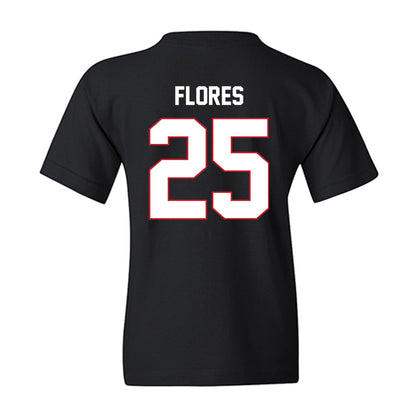 SMU - NCAA Men's Soccer : Luis Flores - Classic Shersey Youth T-Shirt-1