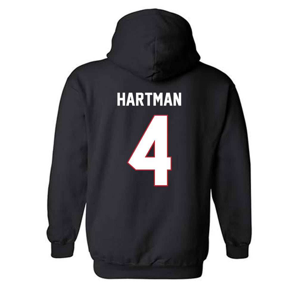 SMU - NCAA Women's Soccer : Hali Hartman - Classic Shersey Hooded Sweatshirt-1