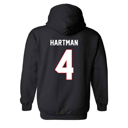 SMU - NCAA Women's Soccer : Hali Hartman - Classic Shersey Hooded Sweatshirt-1