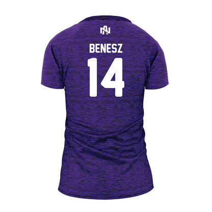 North Alabama - NCAA Beach Volleyball : Hailey Benesz - Blue Volleyball Jersey