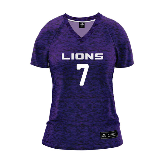 North Alabama - NCAA Beach Volleyball : Karsyn Griffin - Blue Volleyball Jersey-0