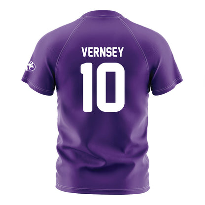 North Alabama - NCAA Women's Soccer : Lexi Vernsey - Purple Soccer Jersey