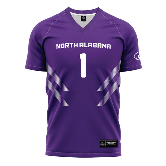 North Alabama - NCAA Women's Soccer : Thordis Melsted - Purple Soccer Jersey