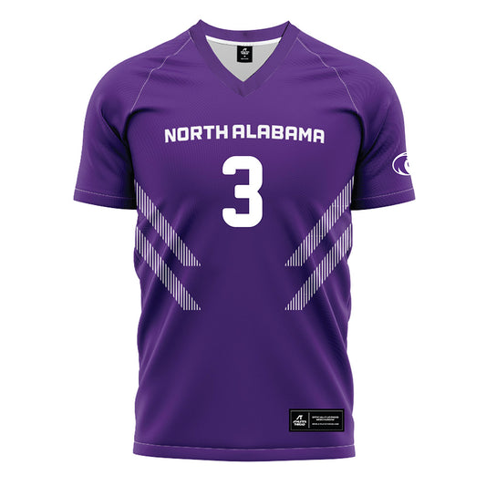 North Alabama - NCAA Women's Soccer : Avery Stojakovich - Purple Soccer Jersey-0