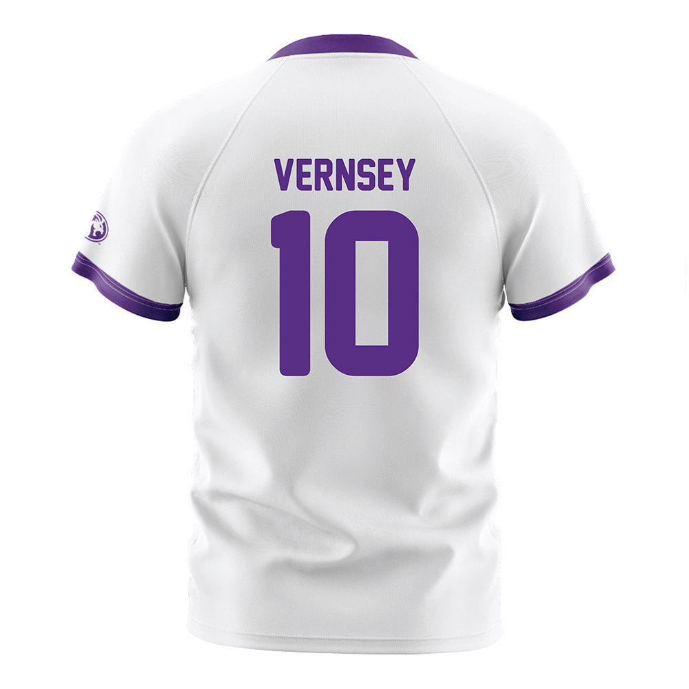 North Alabama - NCAA Women's Soccer : Lexi Vernsey - White Soccer Jersey