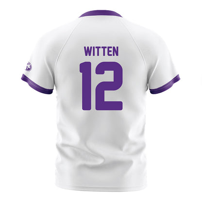 North Alabama - NCAA Women's Soccer : Abby Witten - White Soccer Jersey-1