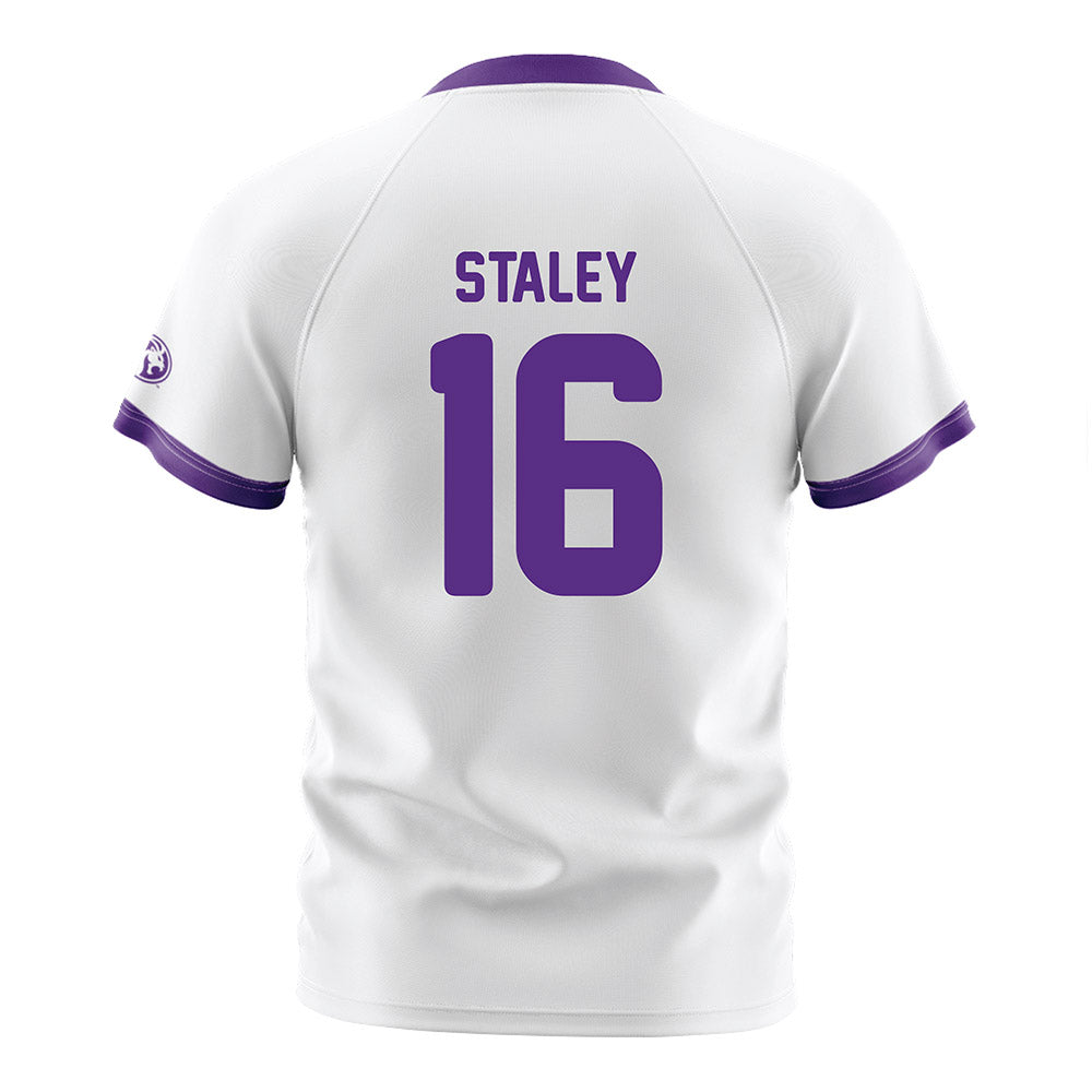 North Alabama - NCAA Women's Soccer : Mia Staley - White Soccer Jersey