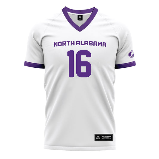 North Alabama - NCAA Women's Soccer : Mia Staley - White Soccer Jersey