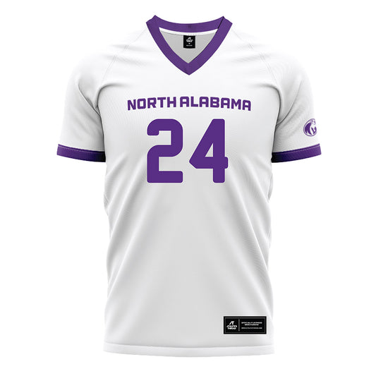 North Alabama - NCAA Women's Soccer : Kailey Stringfellow - White Soccer Jersey-0