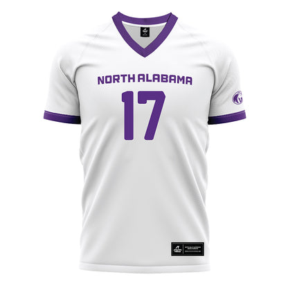 North Alabama - NCAA Women's Soccer : Charlotte Sobotka - White Soccer Jersey-0
