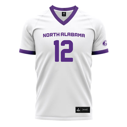 North Alabama - NCAA Women's Soccer : Abby Witten - White Soccer Jersey-0