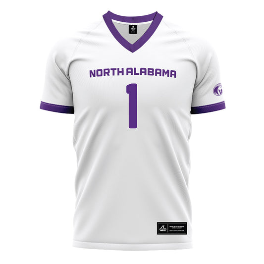 North Alabama - NCAA Women's Soccer : Thordis Melsted - White Soccer Jersey