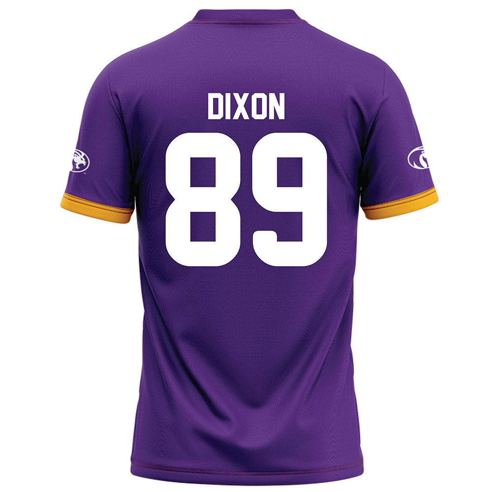 North Alabama - NCAA Football : Chandler Dixon - Purple Football Jersey-1
