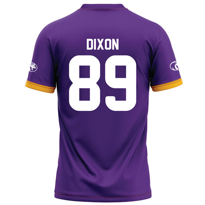 North Alabama - NCAA Football : Chandler Dixon - Purple Football Jersey-1