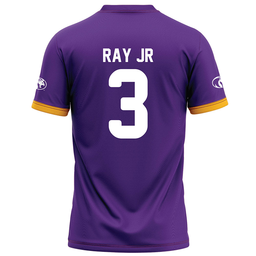 North Alabama - NCAA Football : Jermaine Ray jr - Purple Football Jersey