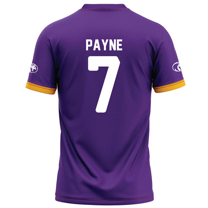 North Alabama - NCAA Football : Jamari Payne - Purple Football Jersey-1