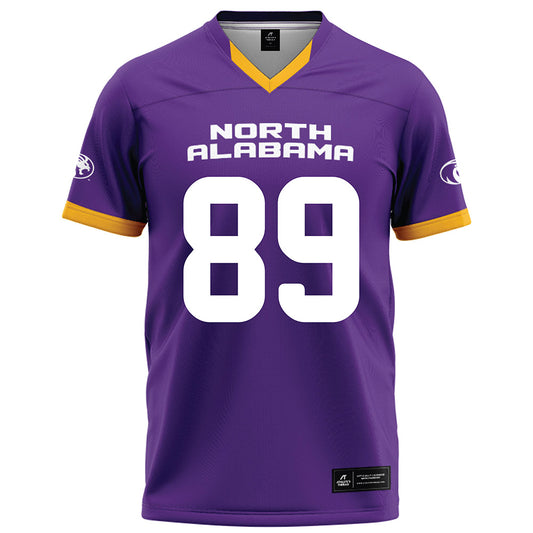 North Alabama - NCAA Football : Chandler Dixon - Purple Football Jersey-0