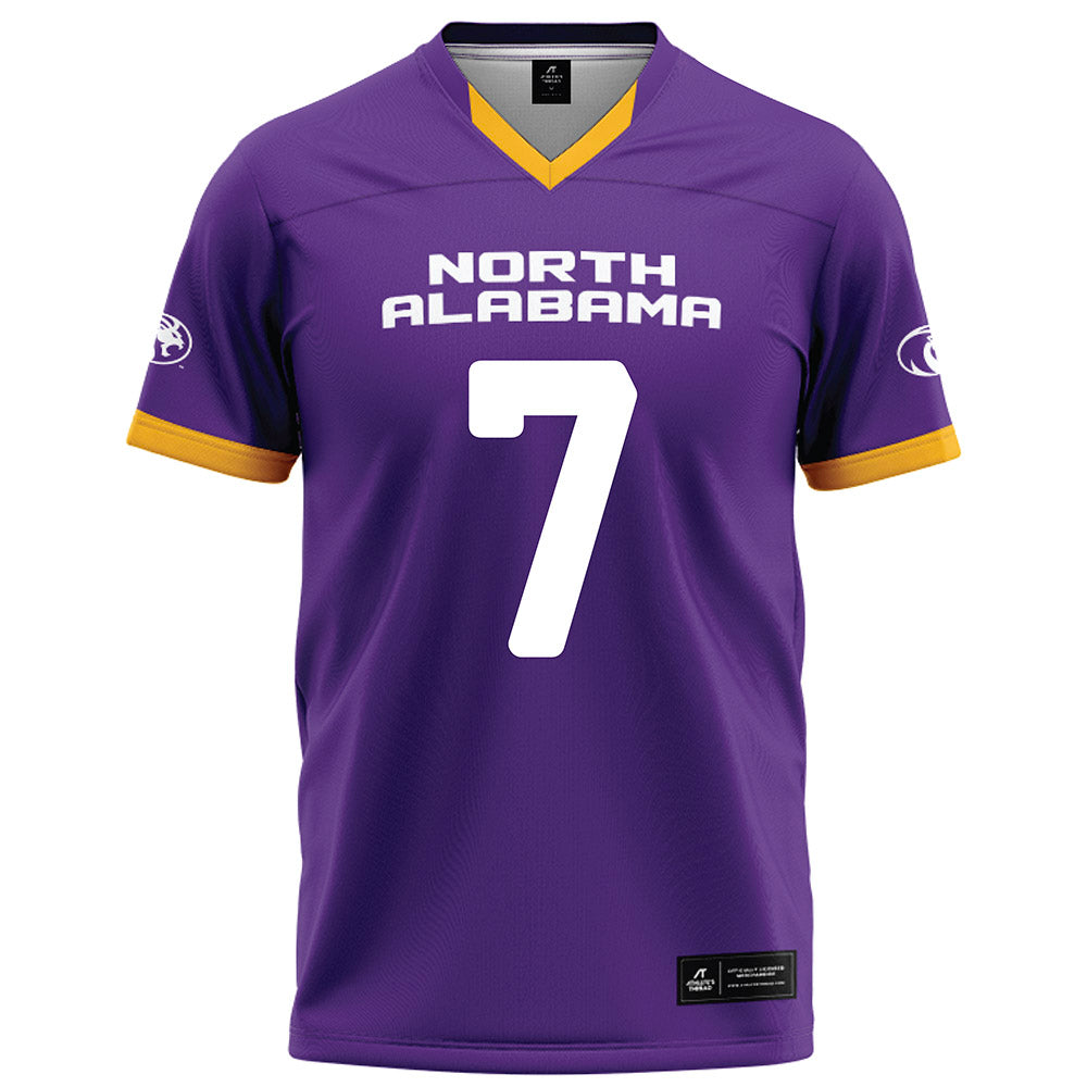 North Alabama - NCAA Football : Jamari Payne - Purple Football Jersey-0
