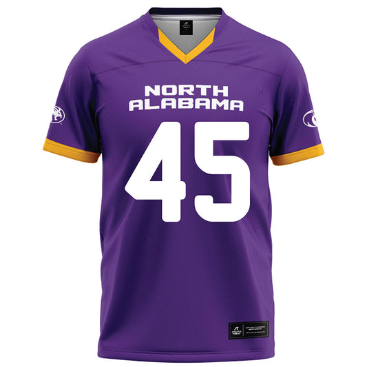 North Alabama - NCAA Football : Tyrik Daniels - Purple Football Jersey-0