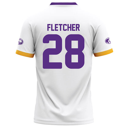 North Alabama - NCAA Football : Jalen Fletcher - White Football Jersey-1