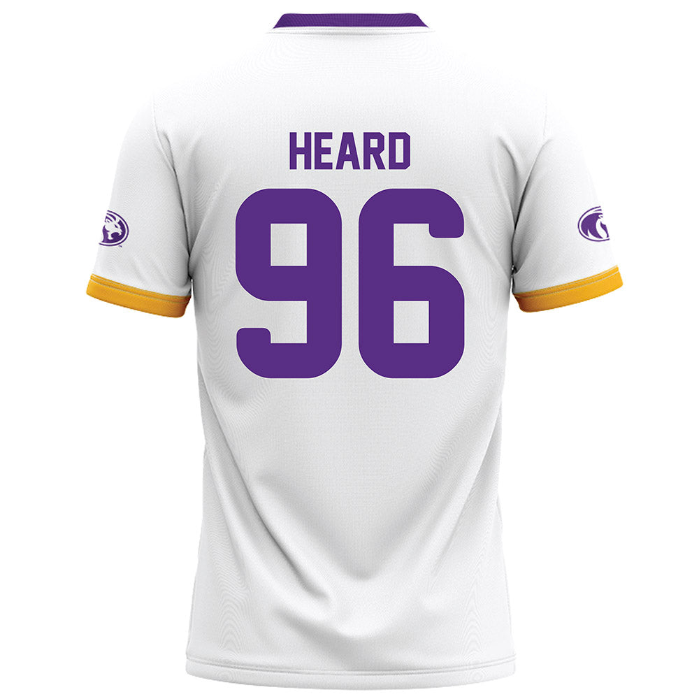 North Alabama - NCAA Football : Matthew Heard - White Football Jersey-1
