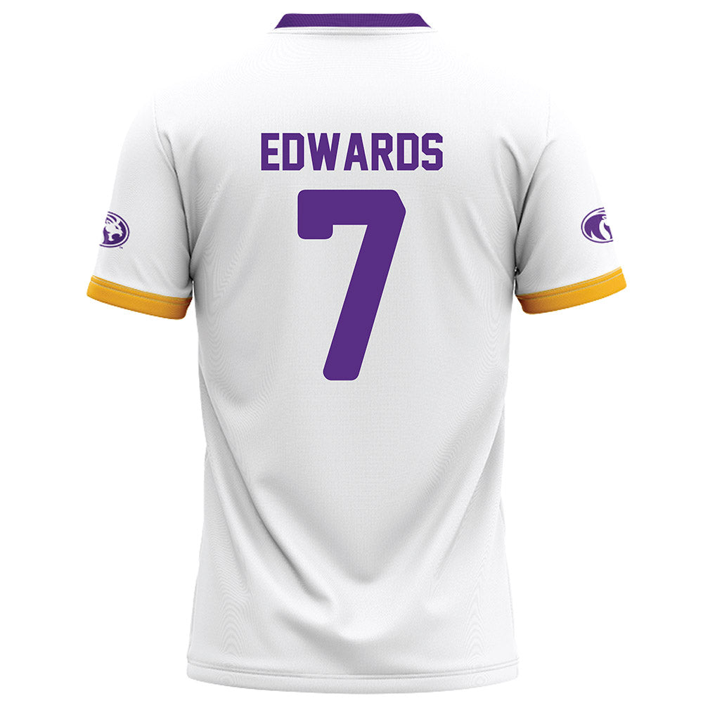 North Alabama - NCAA Football : Jalin Edwards - White Football Jersey-1