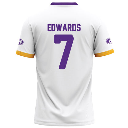 North Alabama - NCAA Football : Jalin Edwards - White Football Jersey-1