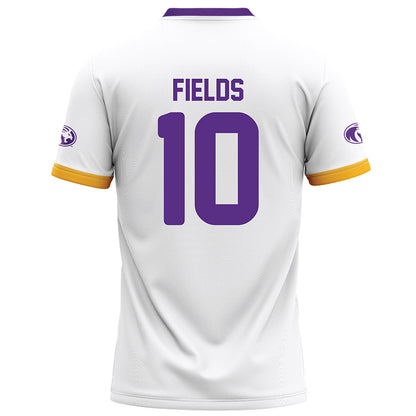 North Alabama - NCAA Football : KJ fields - White Football Jersey-1