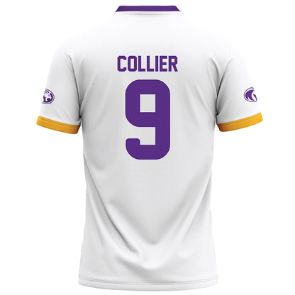 North Alabama - NCAA Football : Logan Collier - White Football Jersey