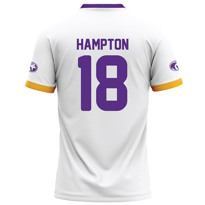 North Alabama - NCAA Football : Seth Hampton - White Football Jersey-1