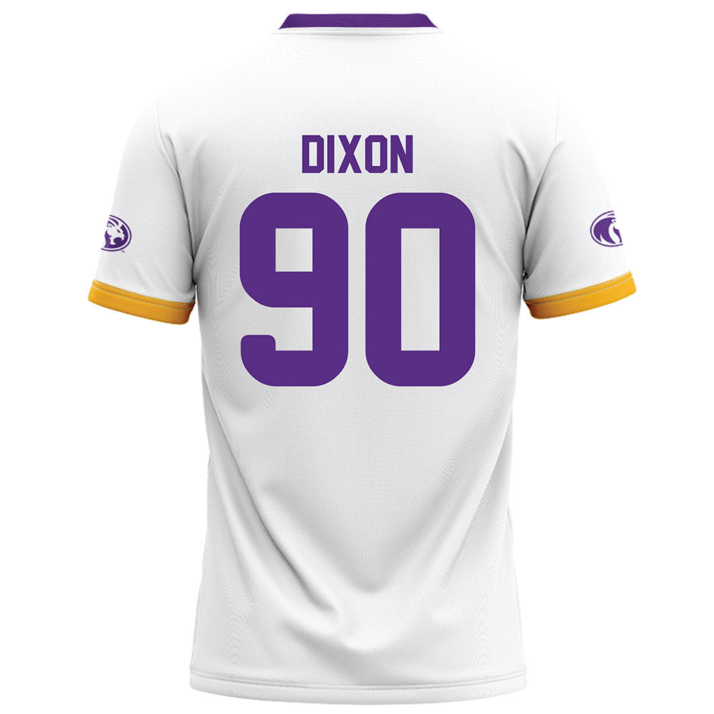 North Alabama - NCAA Football : Zacchaeus Dixon - White Football Jersey