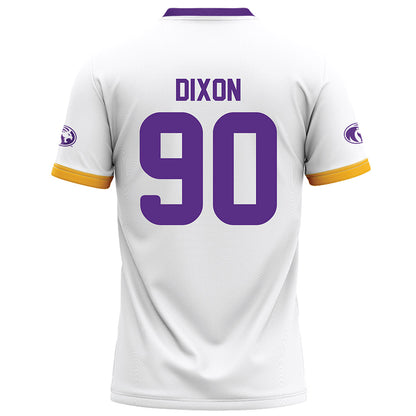 North Alabama - NCAA Football : Zacchaeus Dixon - White Football Jersey