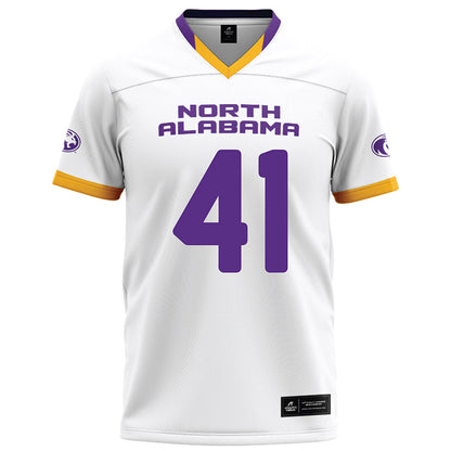 North Alabama - NCAA Football : Walter Goggins - White Football Jersey-0