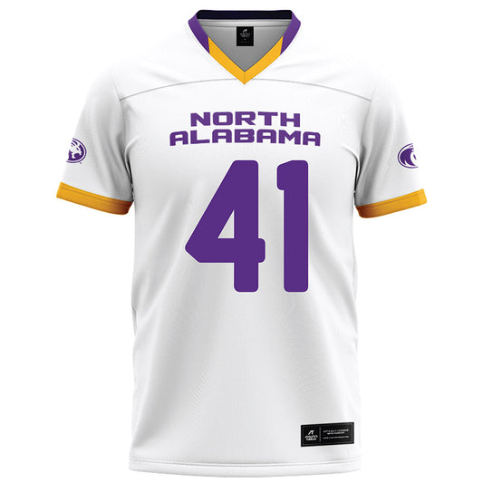 North Alabama - NCAA Football : Walter Goggins - White Football Jersey-0