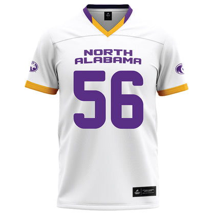 North Alabama - NCAA Football : Matthew Wells - White Football Jersey-0