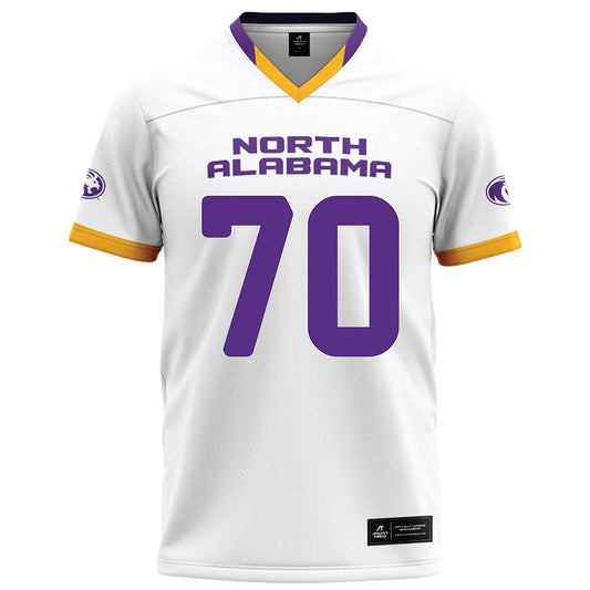 North Alabama - NCAA Football : Eric Williams - White Football Jersey-0