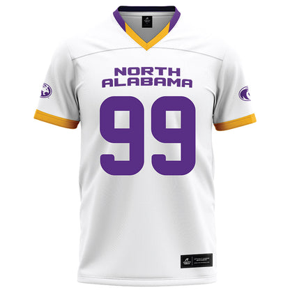 North Alabama - NCAA Football : Kaleb Brown - White Football Jersey-0