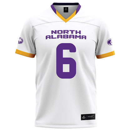 North Alabama - NCAA Football : Travis Collier - White Football Jersey-0