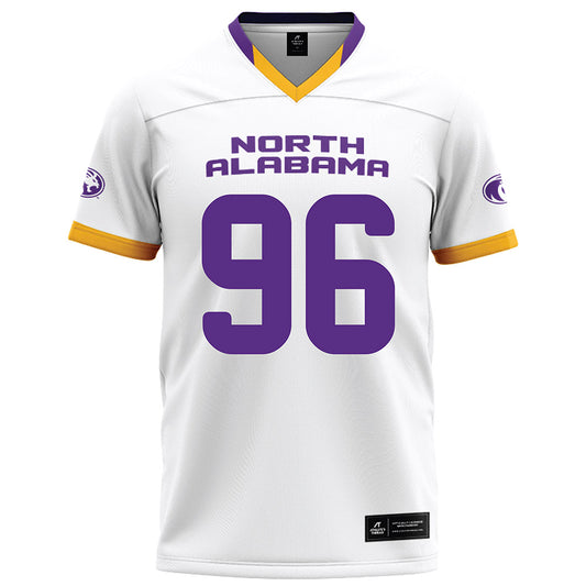 North Alabama - NCAA Football : Matthew Heard - White Football Jersey-0