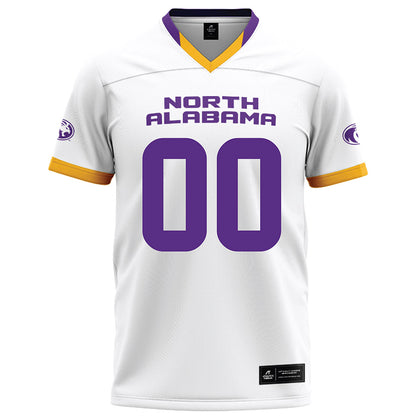North Alabama - NCAA Football : Drake Fowler - White Football Jersey-0