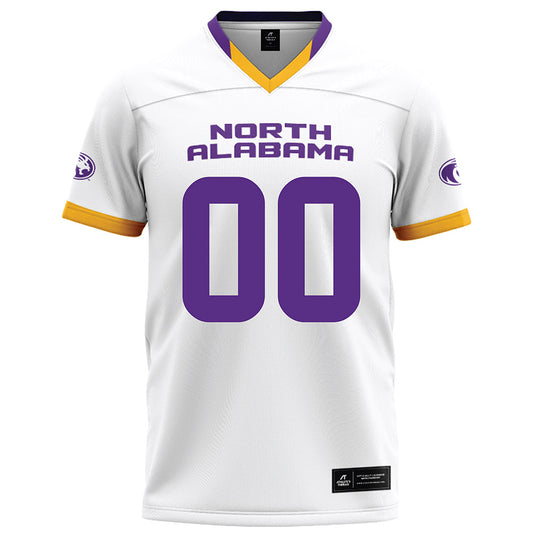 North Alabama - NCAA Football : Drake Fowler - White Football Jersey-0