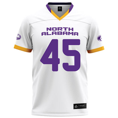 North Alabama - NCAA Football : Tyrik Daniels - White Football Jersey-0