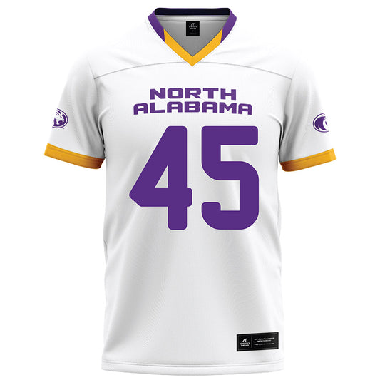 North Alabama - NCAA Football : Tyrik Daniels - White Football Jersey-0