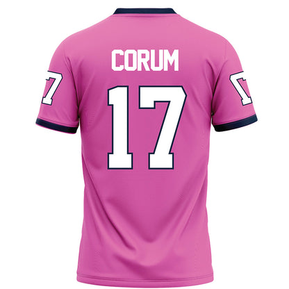 Murray State - NCAA Football : Trace Corum - Pink Football Jersey-1