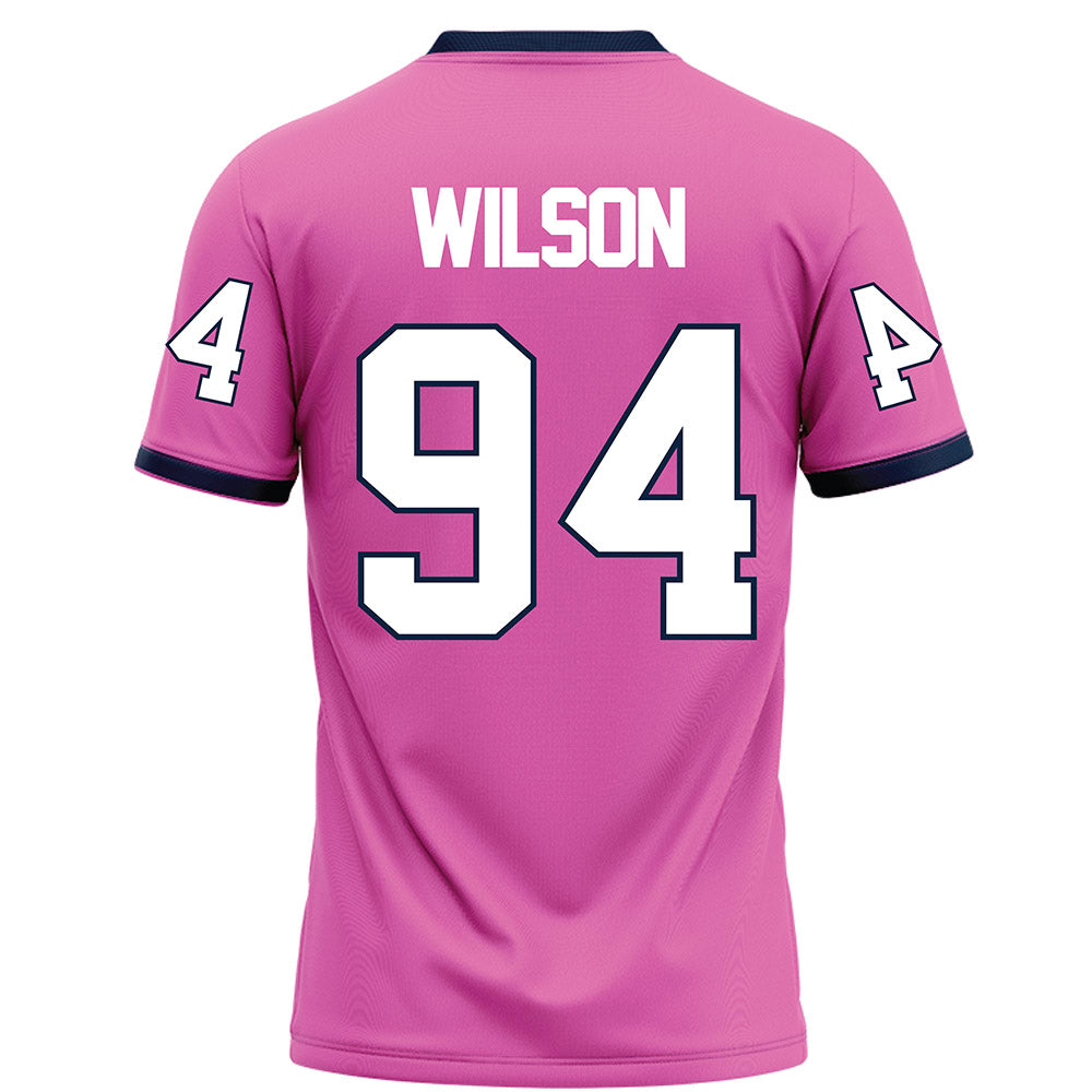Murray State - NCAA Football : Rickshun Wilson - Pink Football Jersey-1