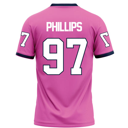 Murray State - NCAA Football : Harlem Phillips - Pink Football Jersey-1